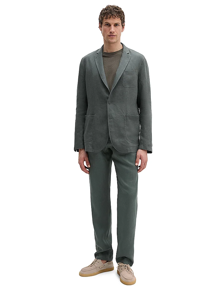 Marc O'Polo 50 Linen Blazer Blue 2
